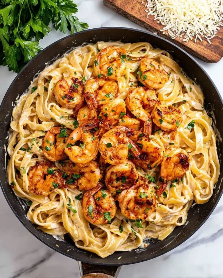 Creamy Cajun Shrimp and Pasta Recipe