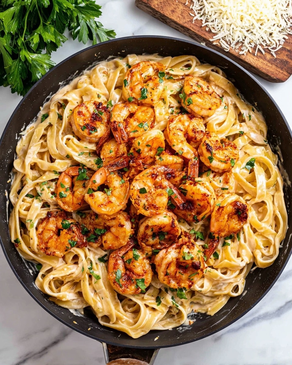 Creamy Cajun Shrimp and Pasta Recipe