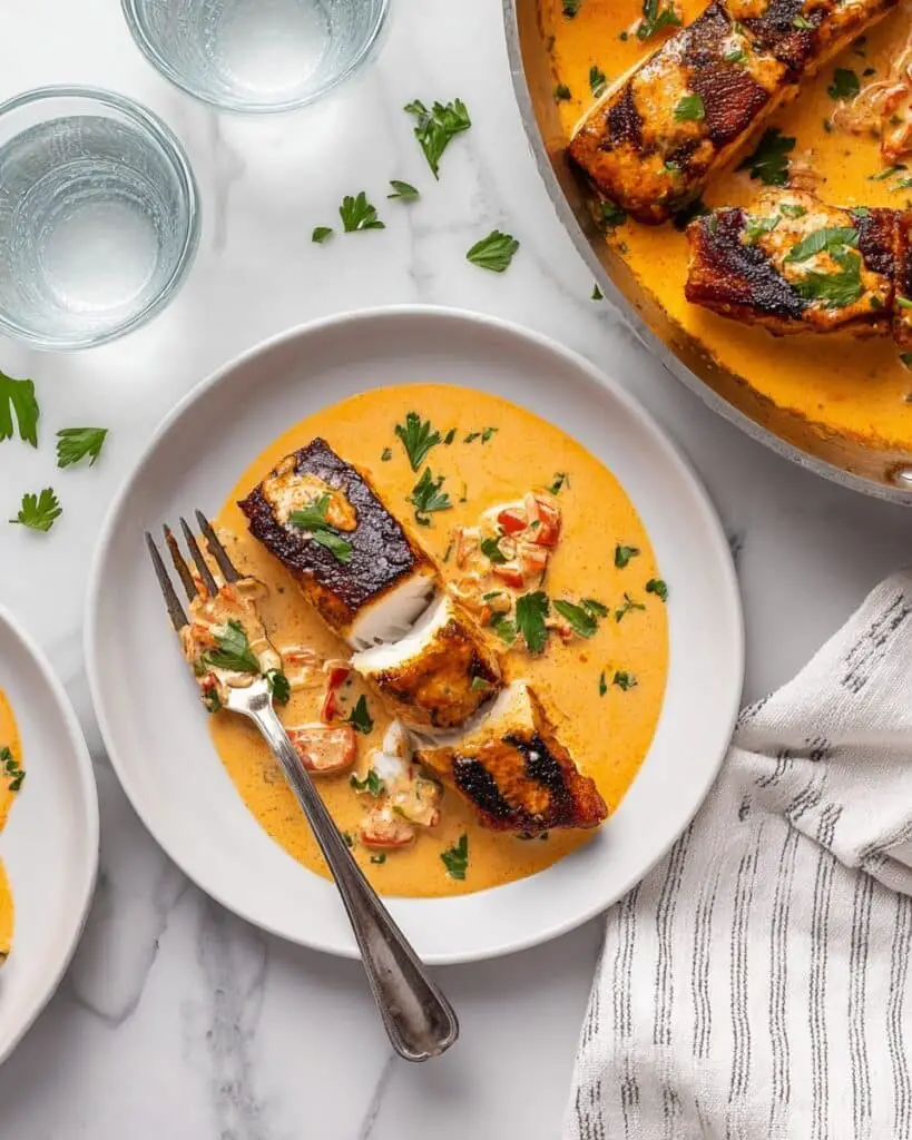 Creamy Cajun Snapper Recipe