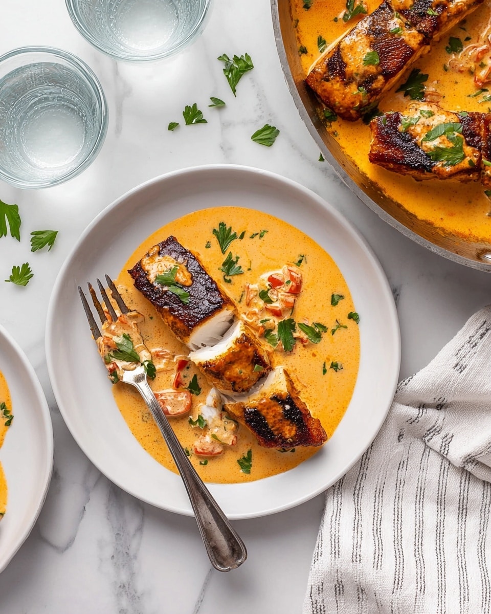 Creamy Cajun Snapper Recipe