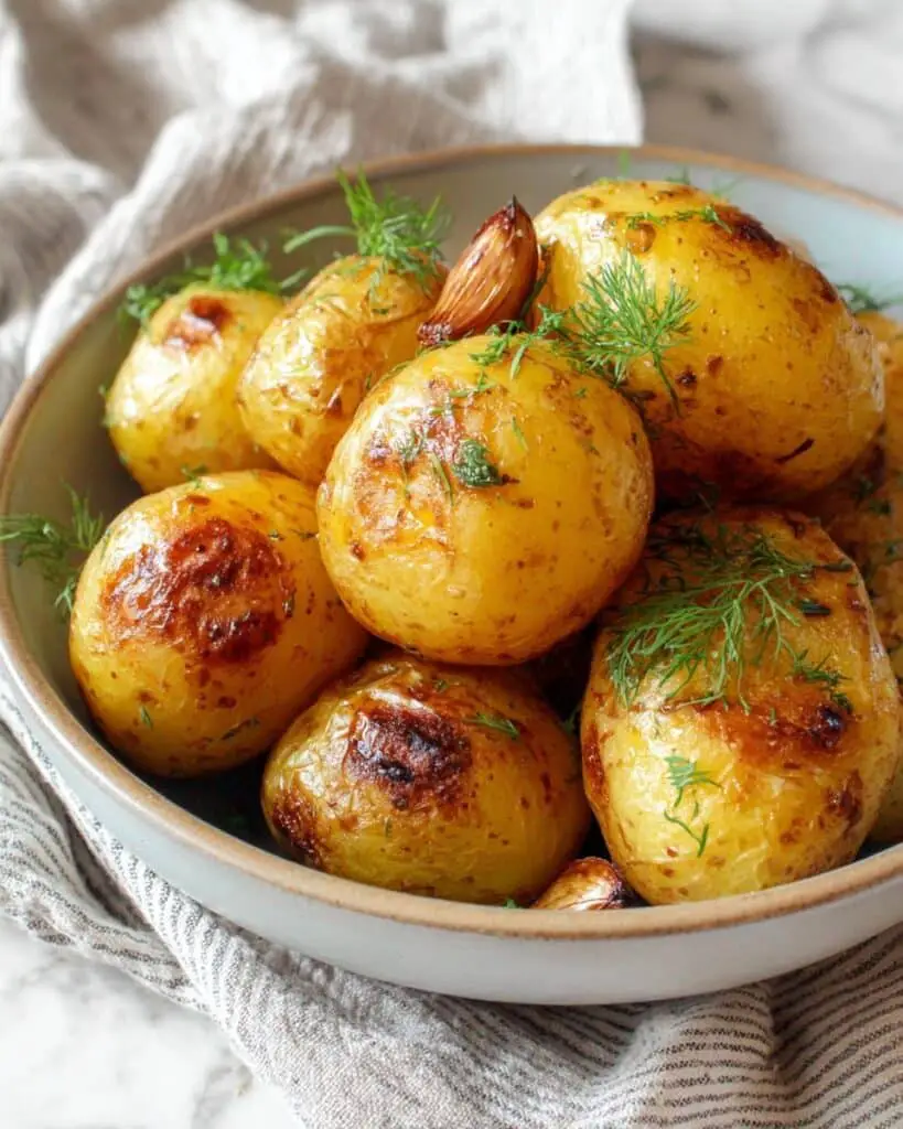 Garlic Rosemary Roasted Potatoes Recipe