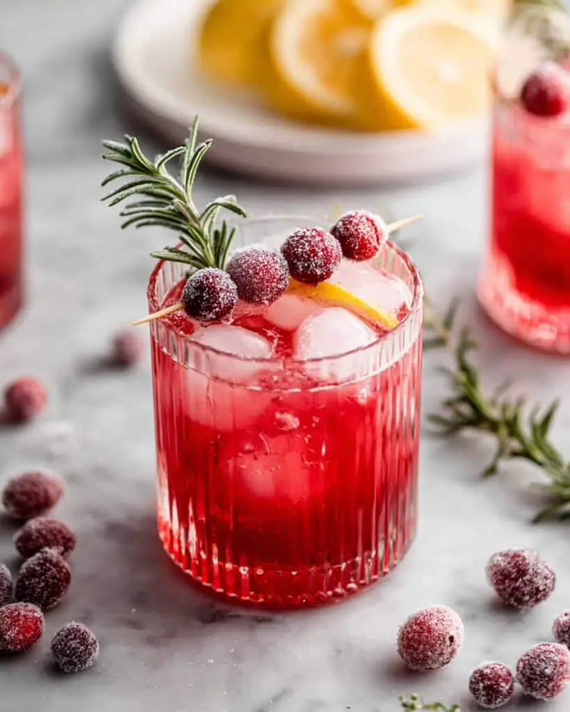 Sparkling Cranberry Drink Recipe
