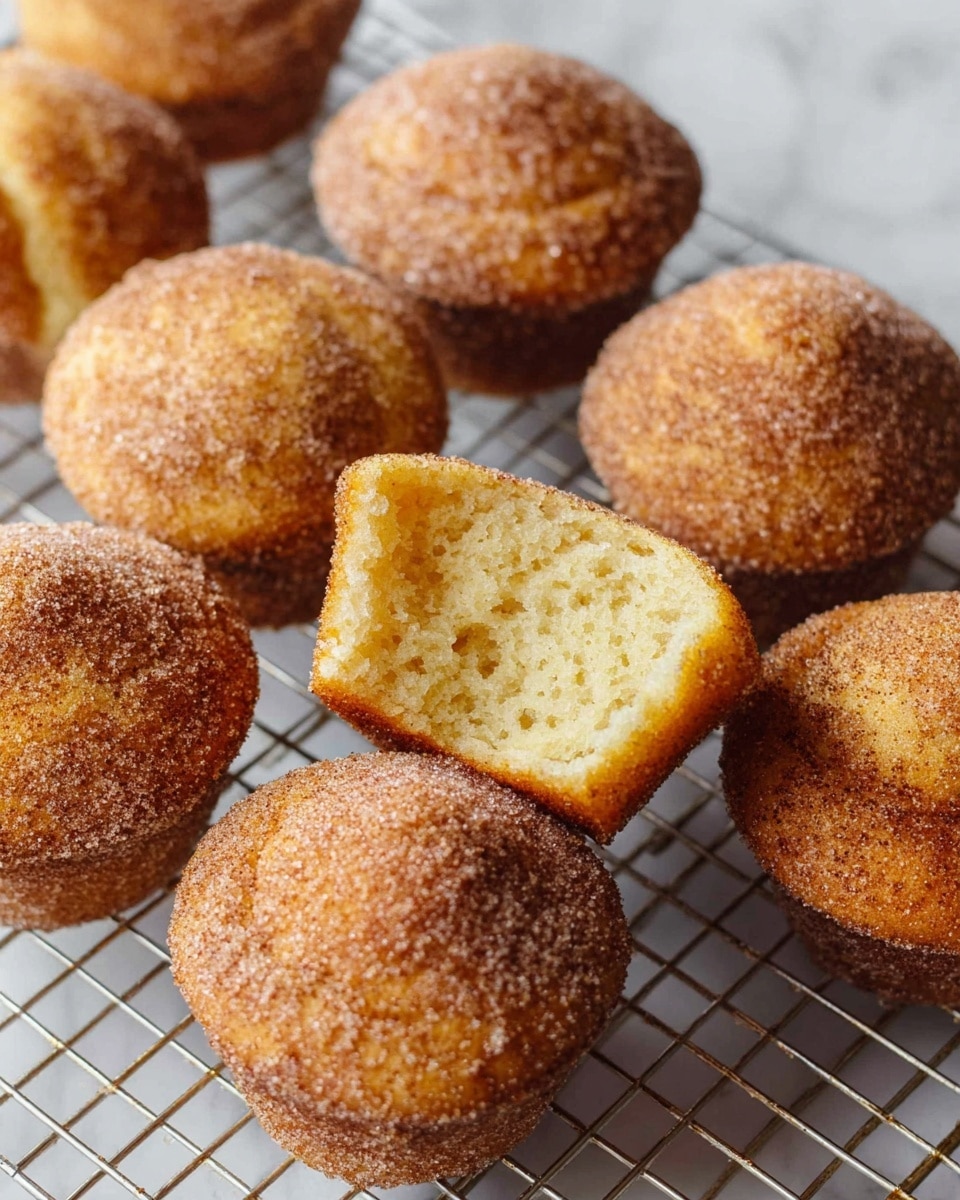 Easy Cinnamon Muffins with Cinnamon Sugar Coating Recipe