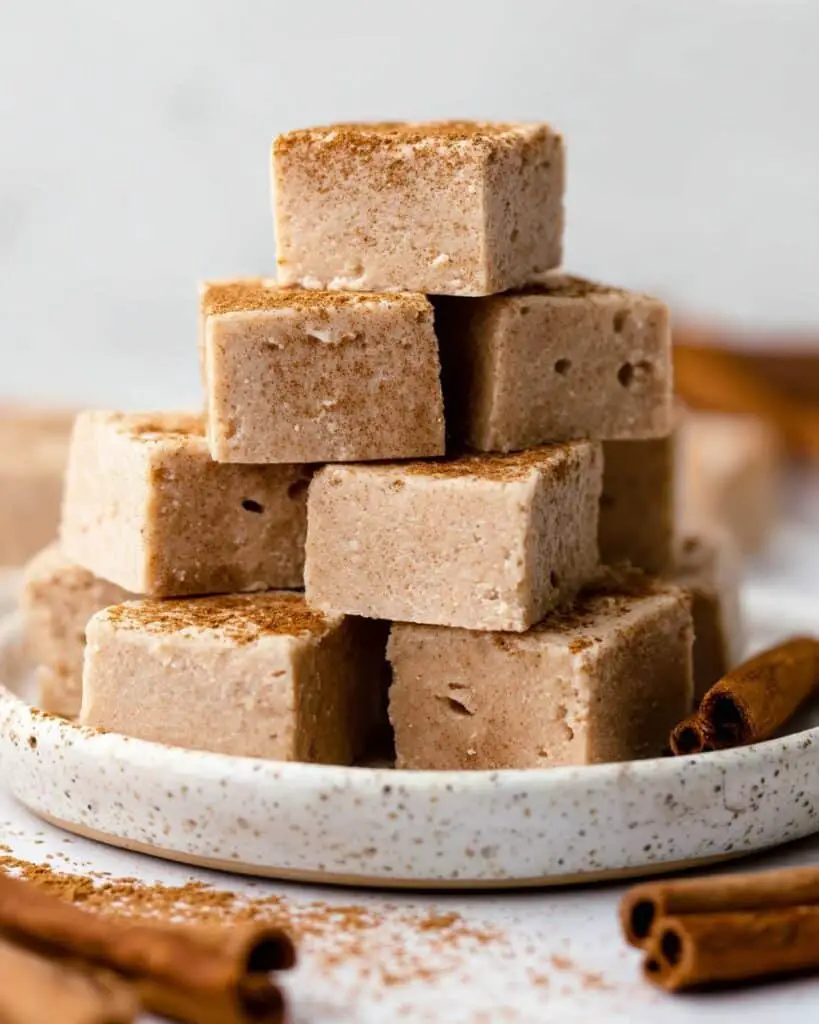 Cinnamon Sugar Churro Fudge Recipe