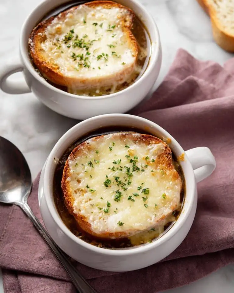 Homemade French Onion Soup Recipe