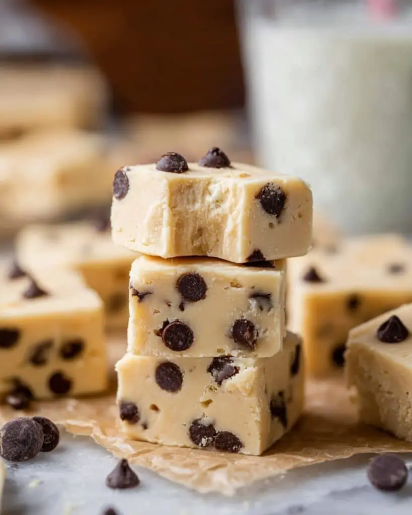 Chocolate Chip Cookie Dough Fudge Recipe