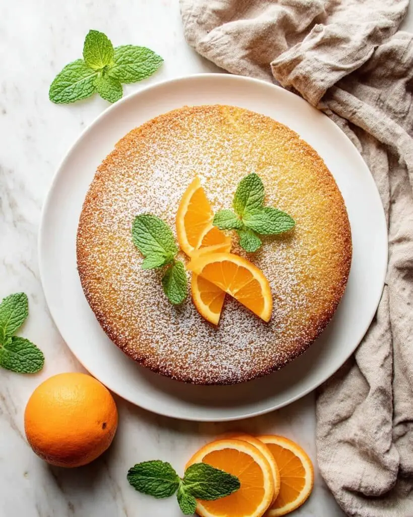 Vegan Orange Olive Oil Cake Recipe