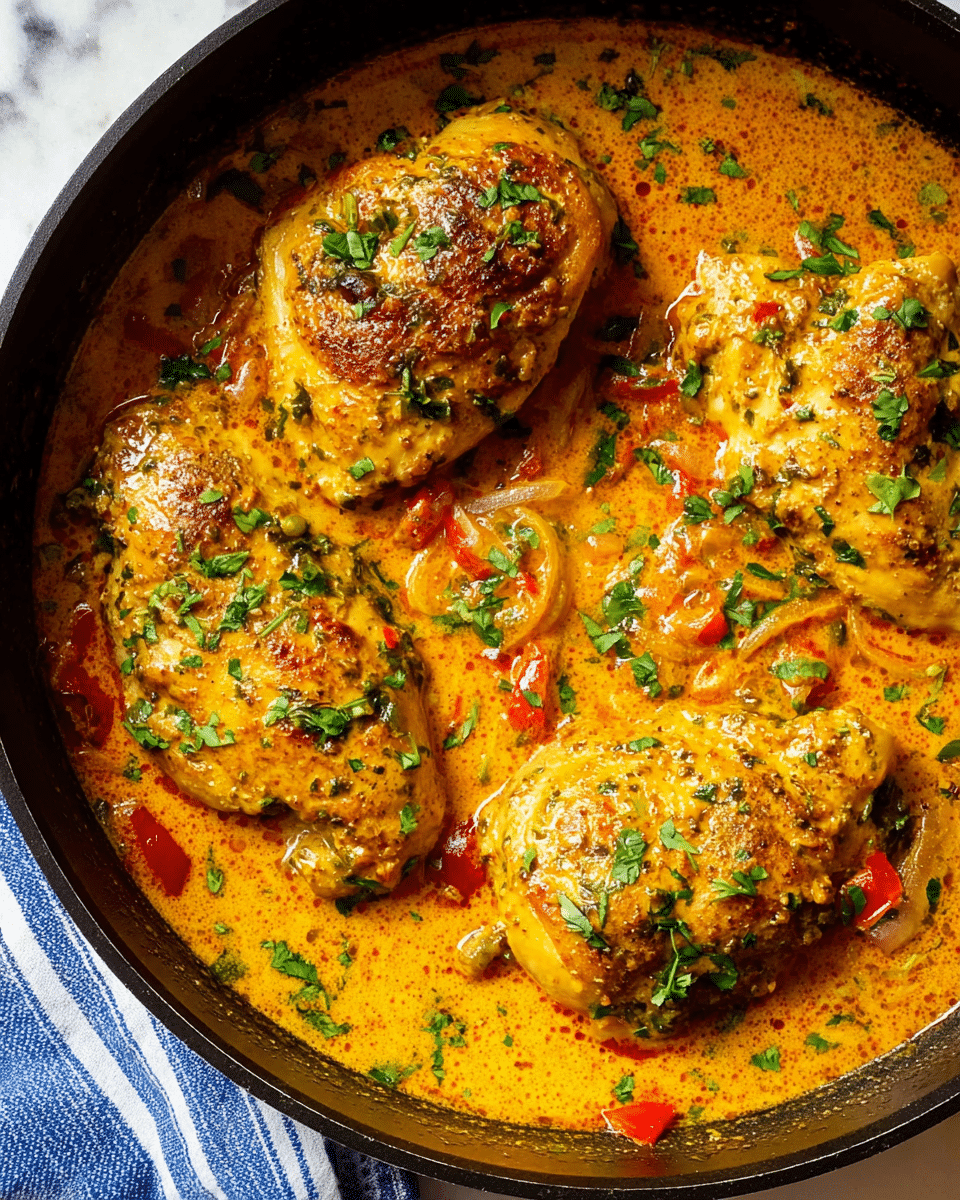 Spicy Brazilian Coconut Chicken Recipe