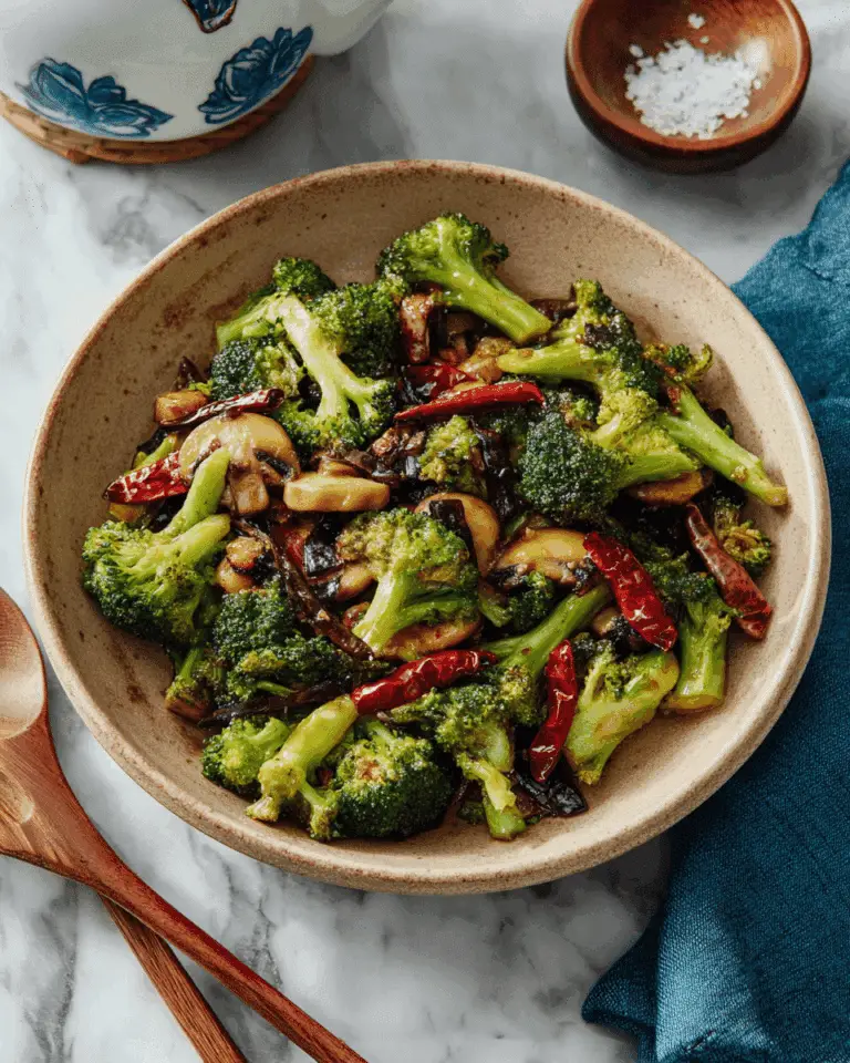 Broccoli and Mushroom Stir Fry Recipe