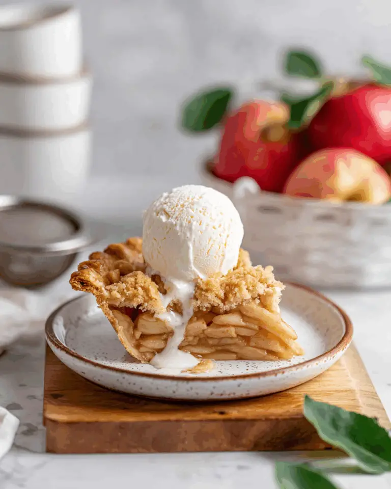Dutch Apple Crumb Pie with Streusel Topping Recipe