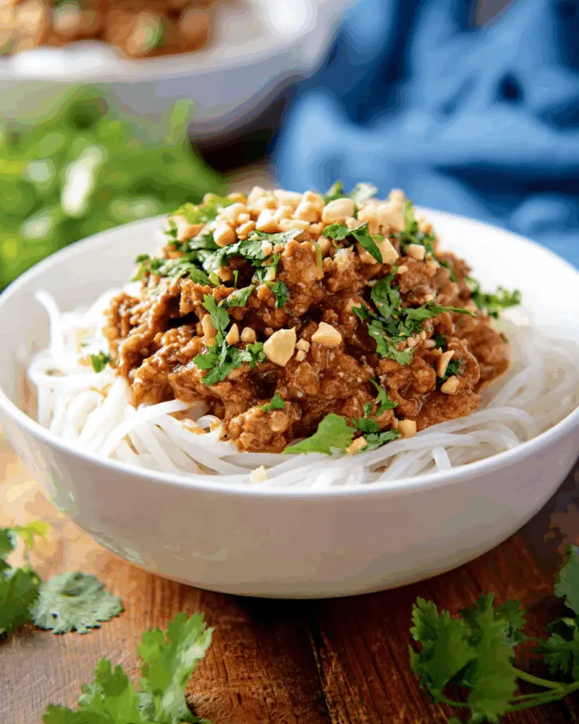 Slow Cooker Thai Peanut Chicken Recipe
