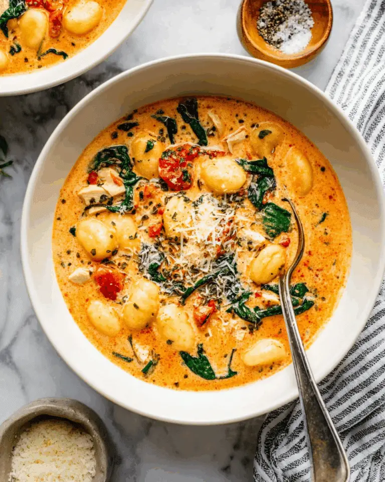 Marry Me Chicken Soup with Gnocchi Recipe