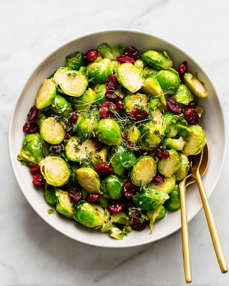 Brussels Sprout Salad with Creamy Mustard Dressing Recipe