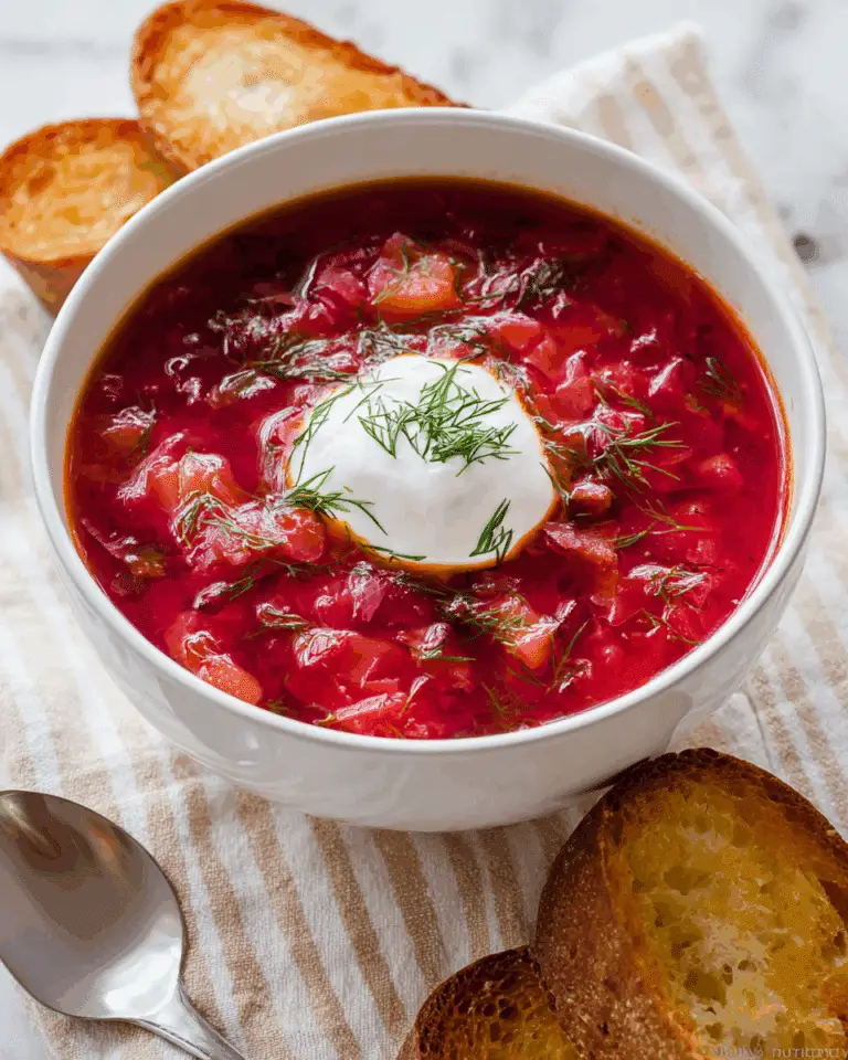 Classic Borscht Recipe (Beet Soup) Recipe
