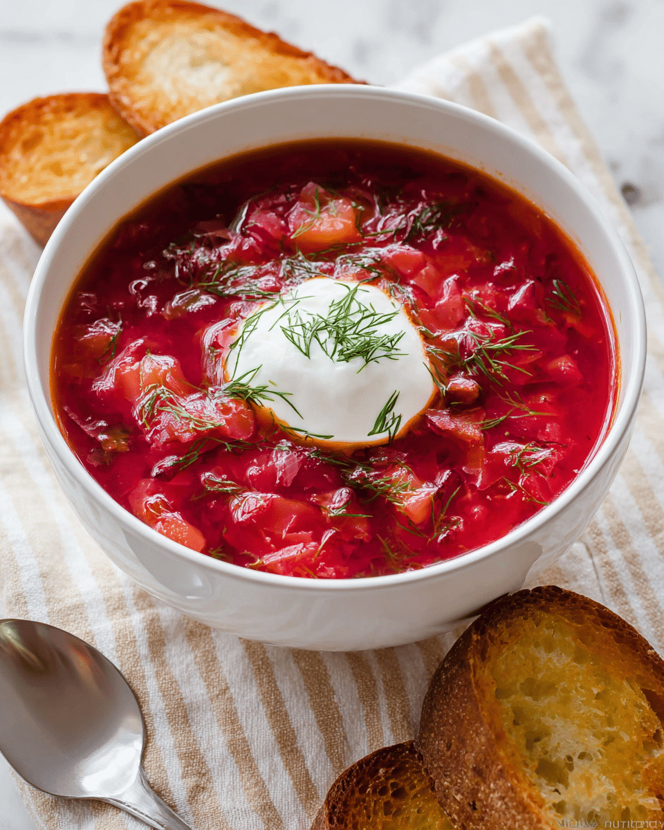 Classic Borscht Recipe (Beet Soup) Recipe
