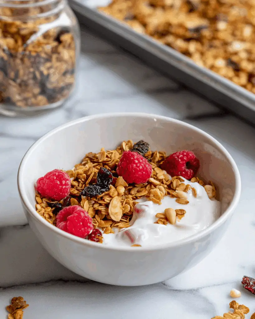 Super Easy Slow Cooker Granola Recipe