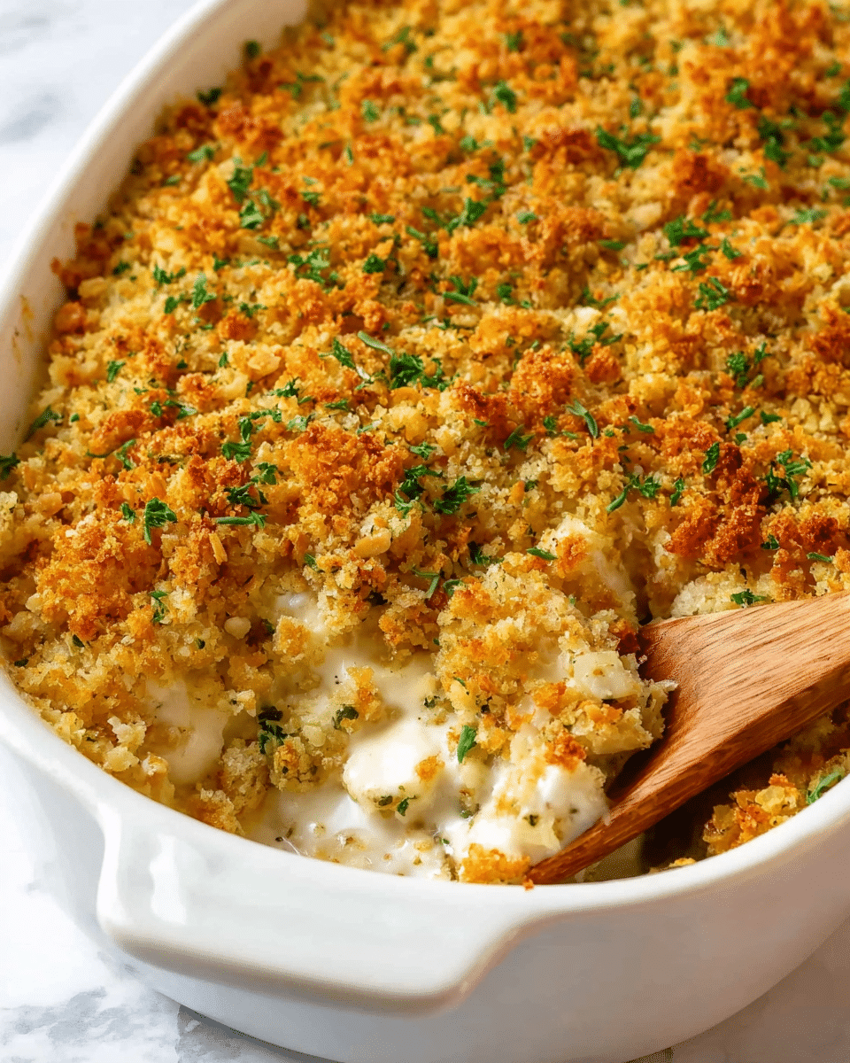 Chicken Stuffing Casserole