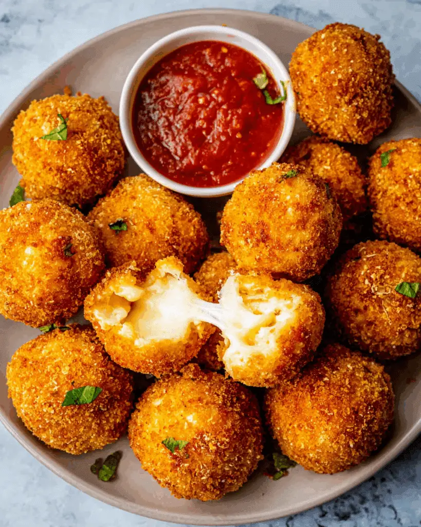 Arancini (Italian Fried Risotto) Recipe