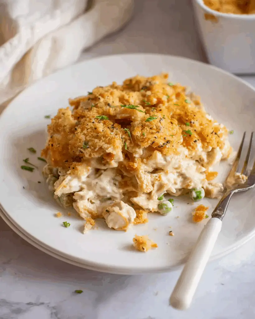 Ritz Cracker Chicken Casserole Recipe