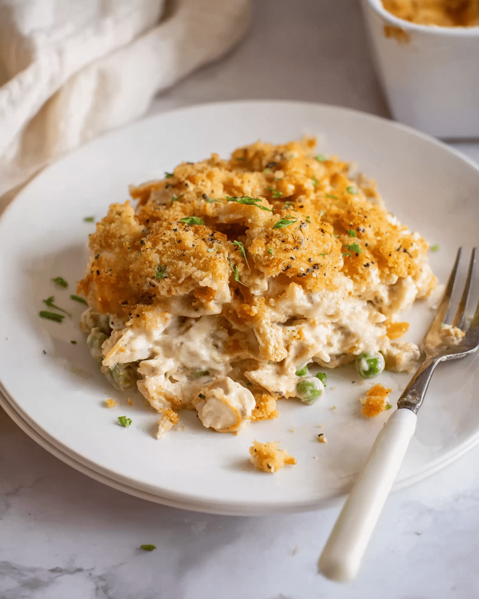 Ritz Cracker Chicken Casserole Recipe