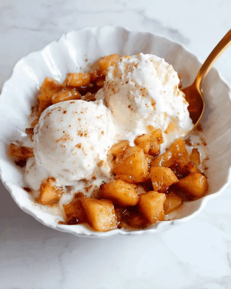 Air Fryer Cinnamon Maple Glazed Apples Recipe