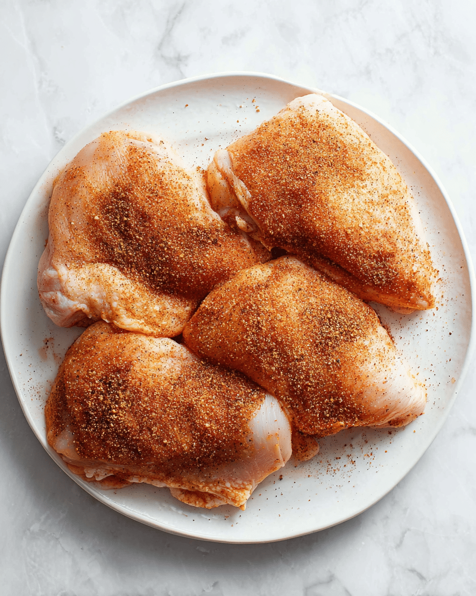 Four pieces of fried breaded chicken with a golden brown crispy crust are arranged closely together on a plain white plate. The chicken pieces have an uneven, rough texture that shows the crunchy coating, with warm tones of orange and brown. The plate sits on a white marbled surface, highlighting the rich color of the chicken. photo taken with an iphone --ar 4:5 --v 7