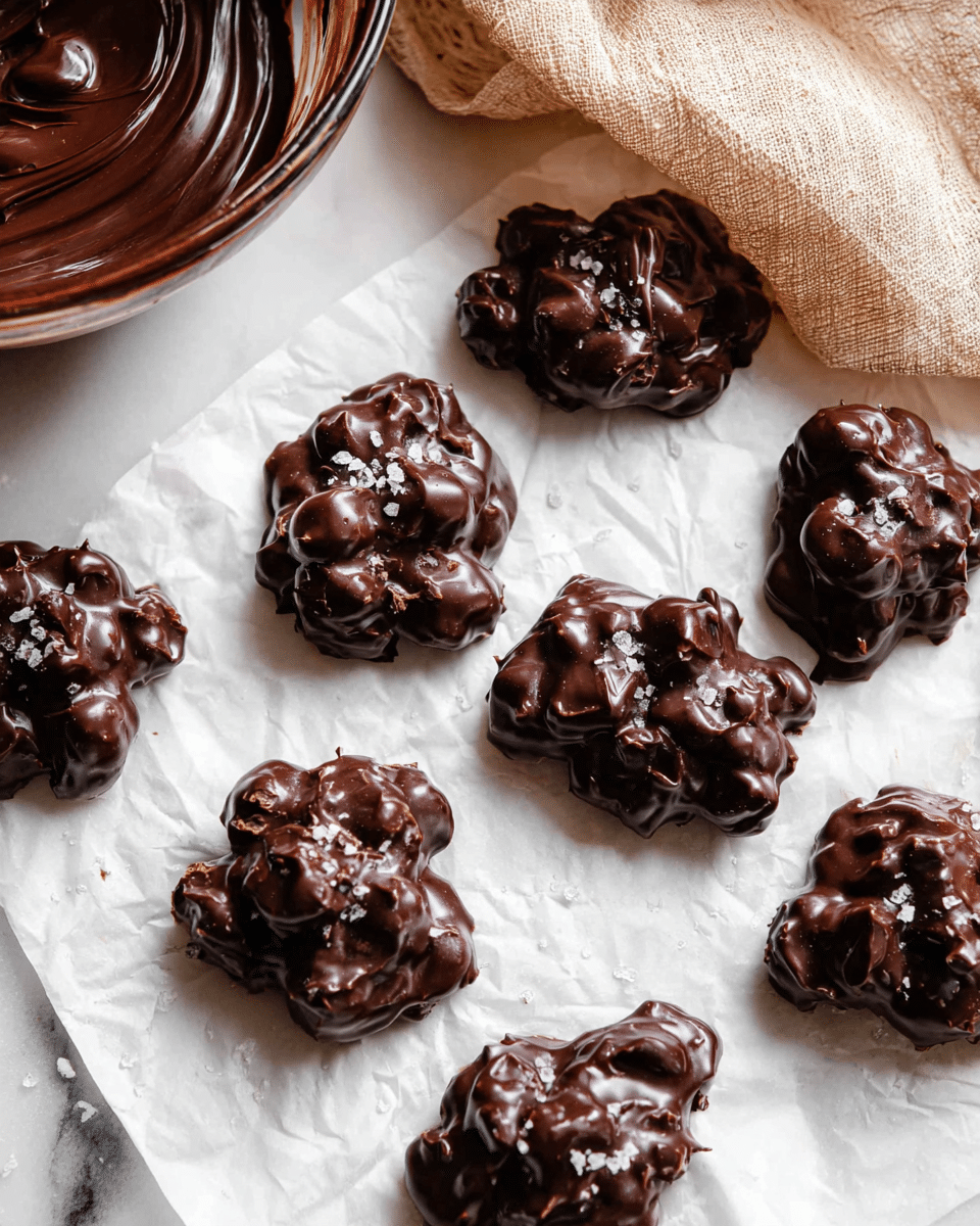 Vegan Chocolate Peanut Clusters Recipe