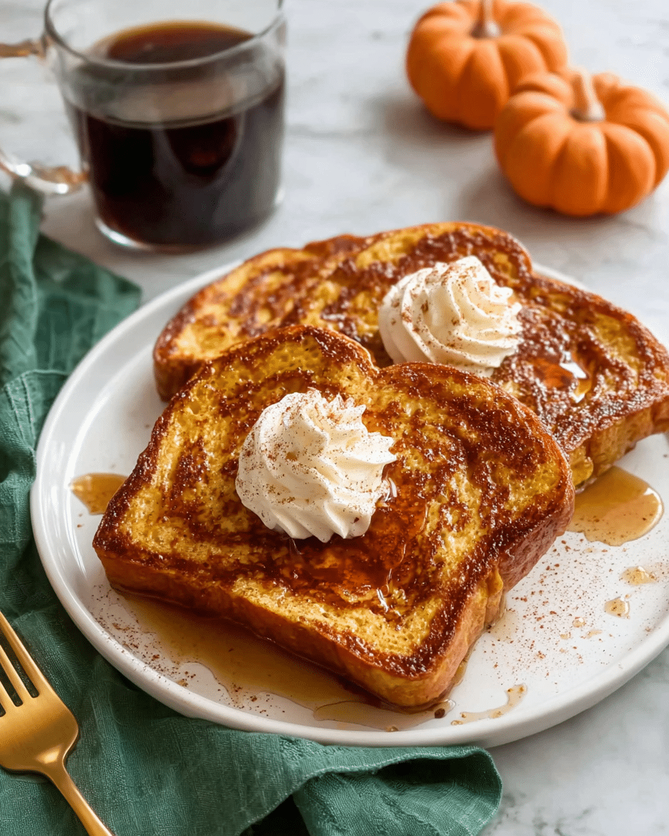 Pumpkin French Toast with Spiced Egg Mixture Recipe