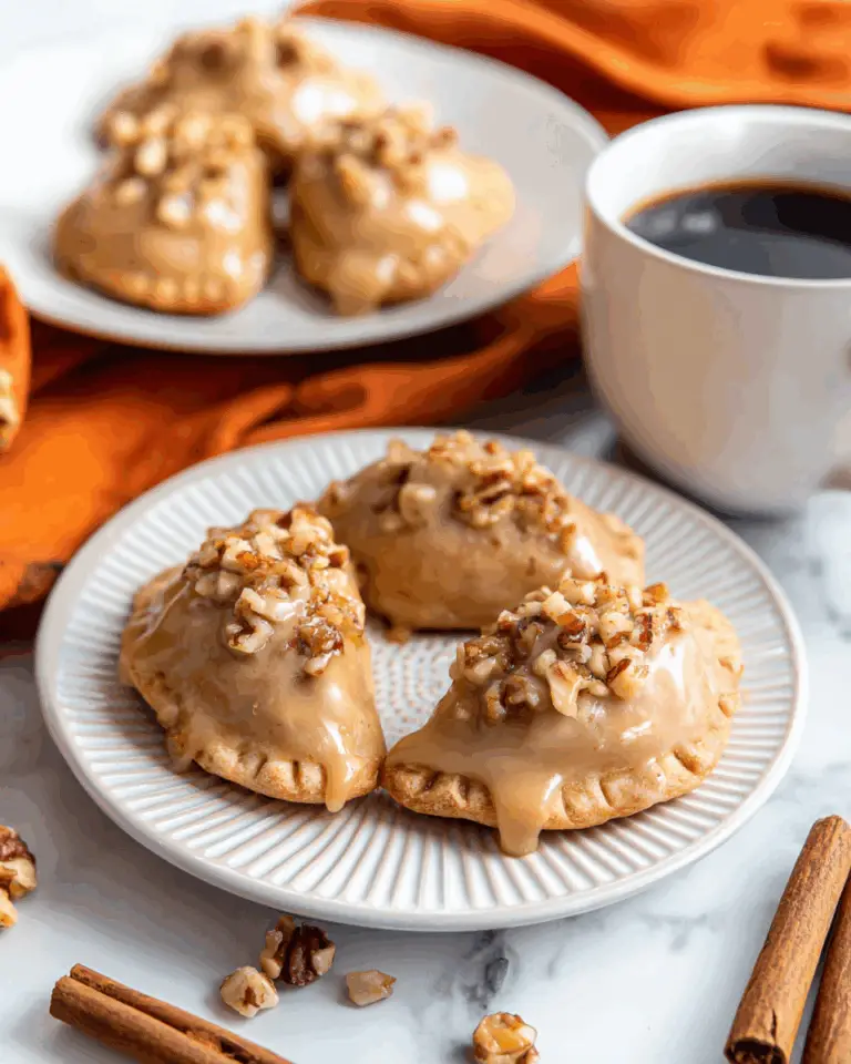 Pumpkin Hand Pies with Maple Walnut Glaze Recipe