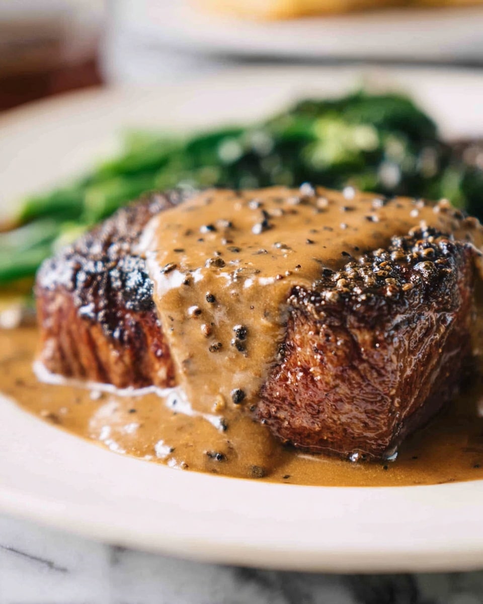 Creamy Peppercorn Steak Recipe