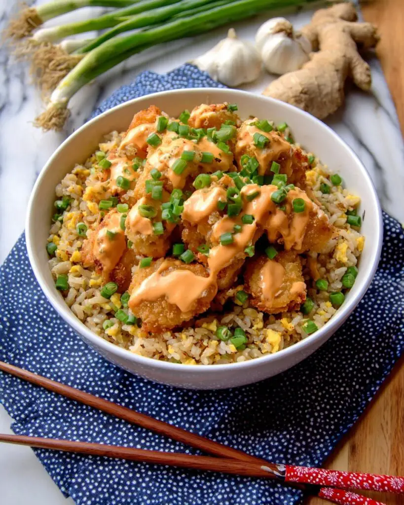 Bang Bang Chicken Fried Rice Recipe