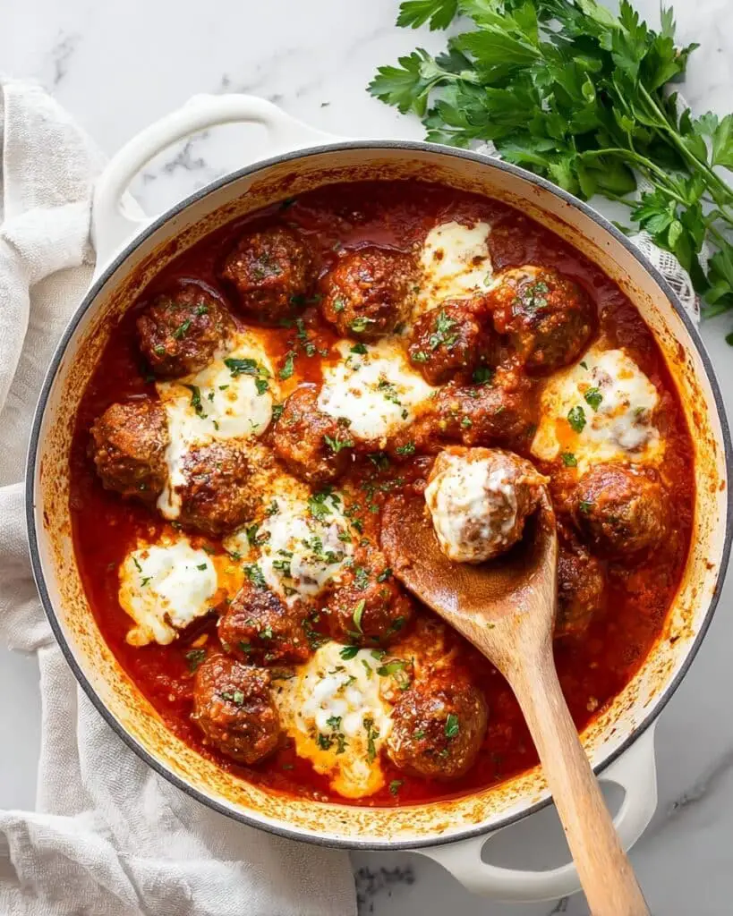 Ricotta Meatballs in Marinara Sauce Recipe