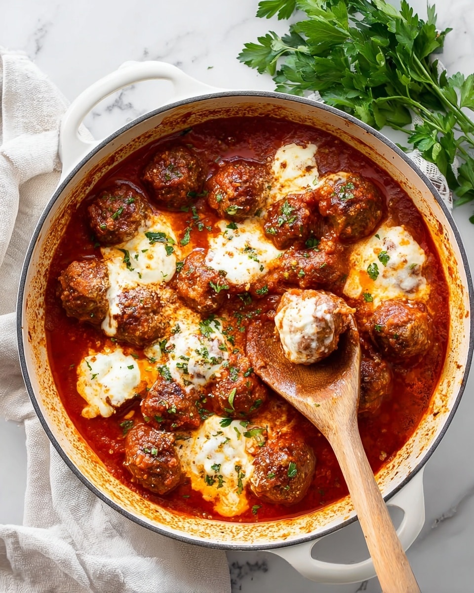 Ricotta Meatballs in Marinara Sauce Recipe