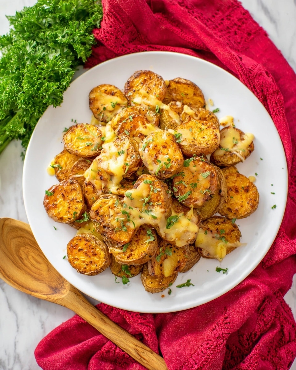 Garlic Parm Chicken & Potatoes Recipe