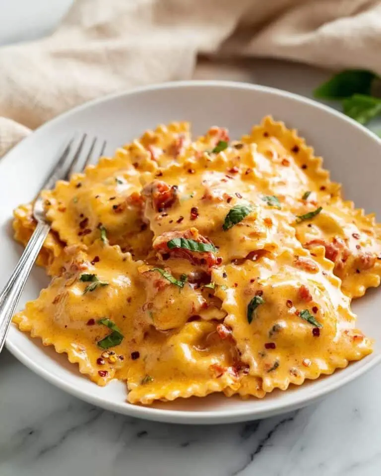 Creamy Tomato Parmesan Ravioli Sauce Recipe