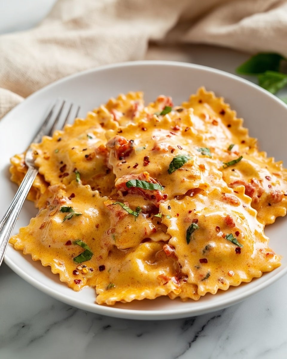 Creamy Tomato Parmesan Ravioli Sauce Recipe