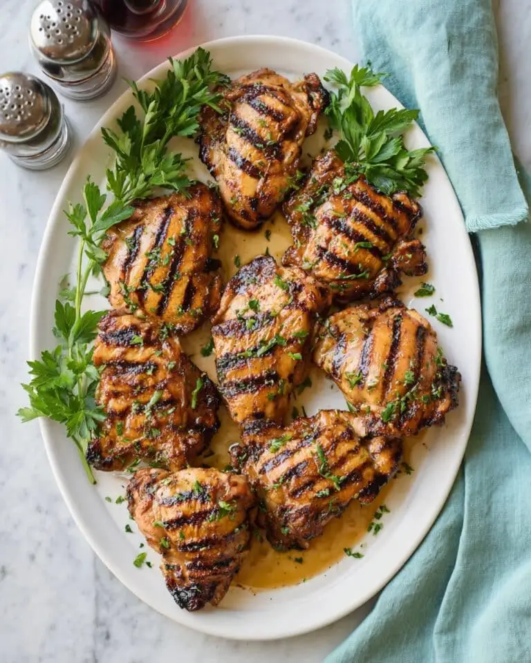Balsamic Chicken with Garlic and Herb Marinade Recipe
