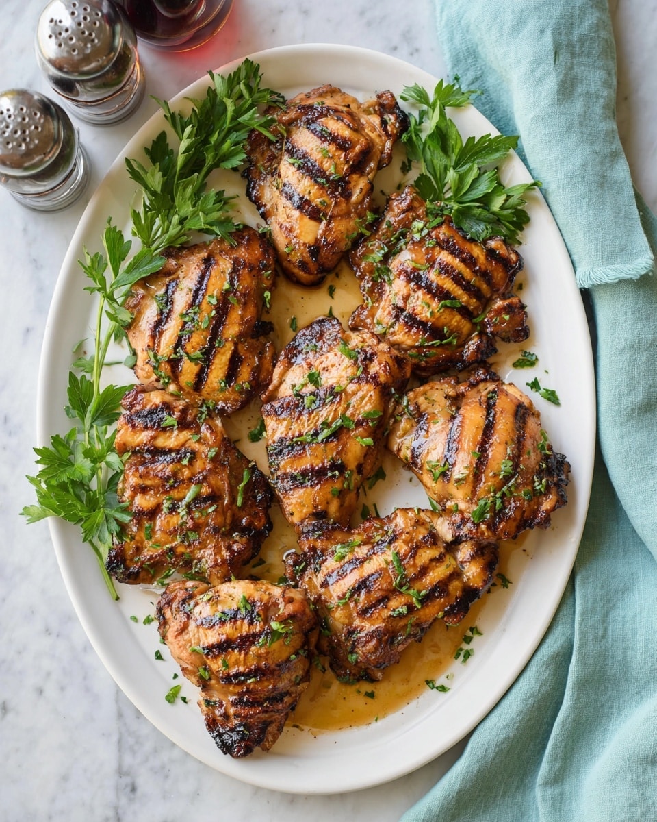 Balsamic Chicken with Garlic and Herb Marinade Recipe