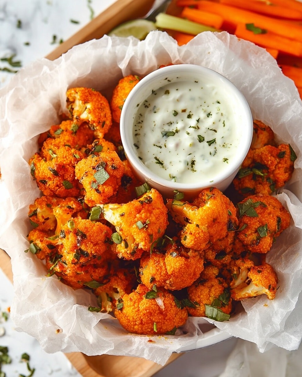 Buffalo Cauliflower Bites Recipe