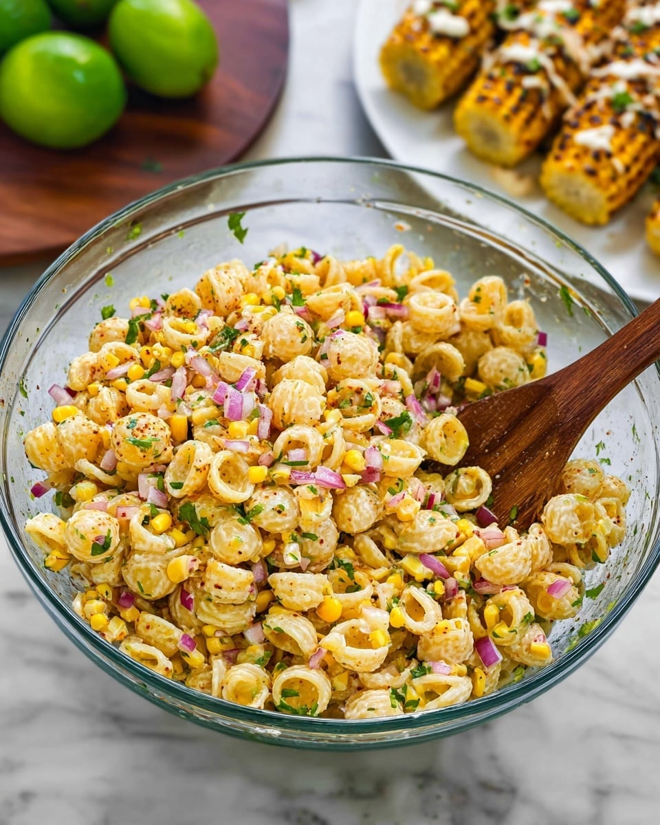 Elote Pasta Salad Recipe
