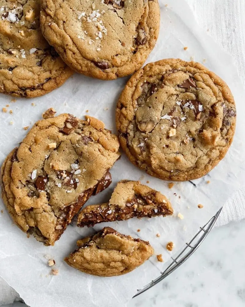 Coffee Toffee Cookies Recipe