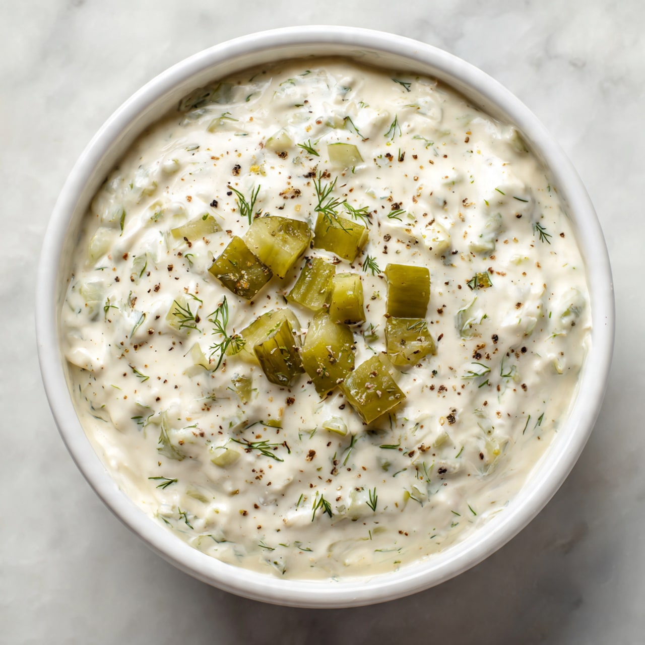 Dairy-Free Dill Pickle Cashew Dip Recipe