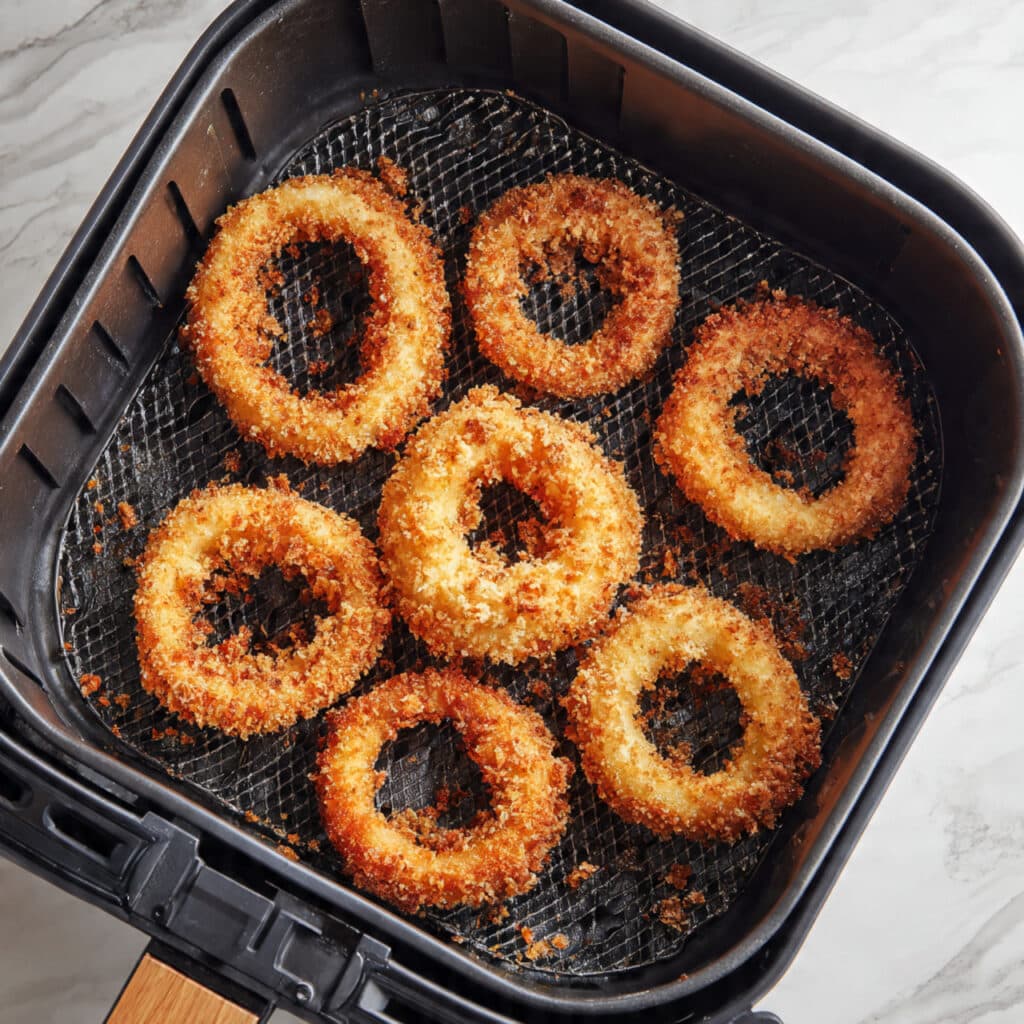 Crispy Vegan Air Fryer Onion Rings Recipe