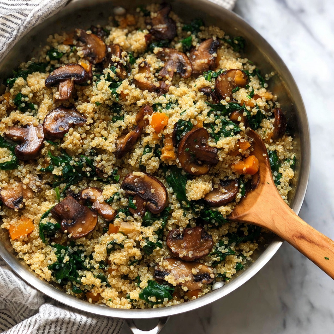 One-Pot Chicken and Quinoa in Mustard Sauce Recipe