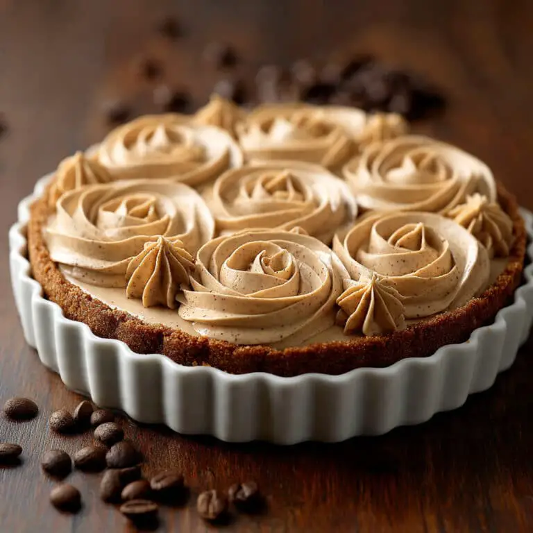 Dark Chocolate Tart with Espresso Whipped Cream Recipe