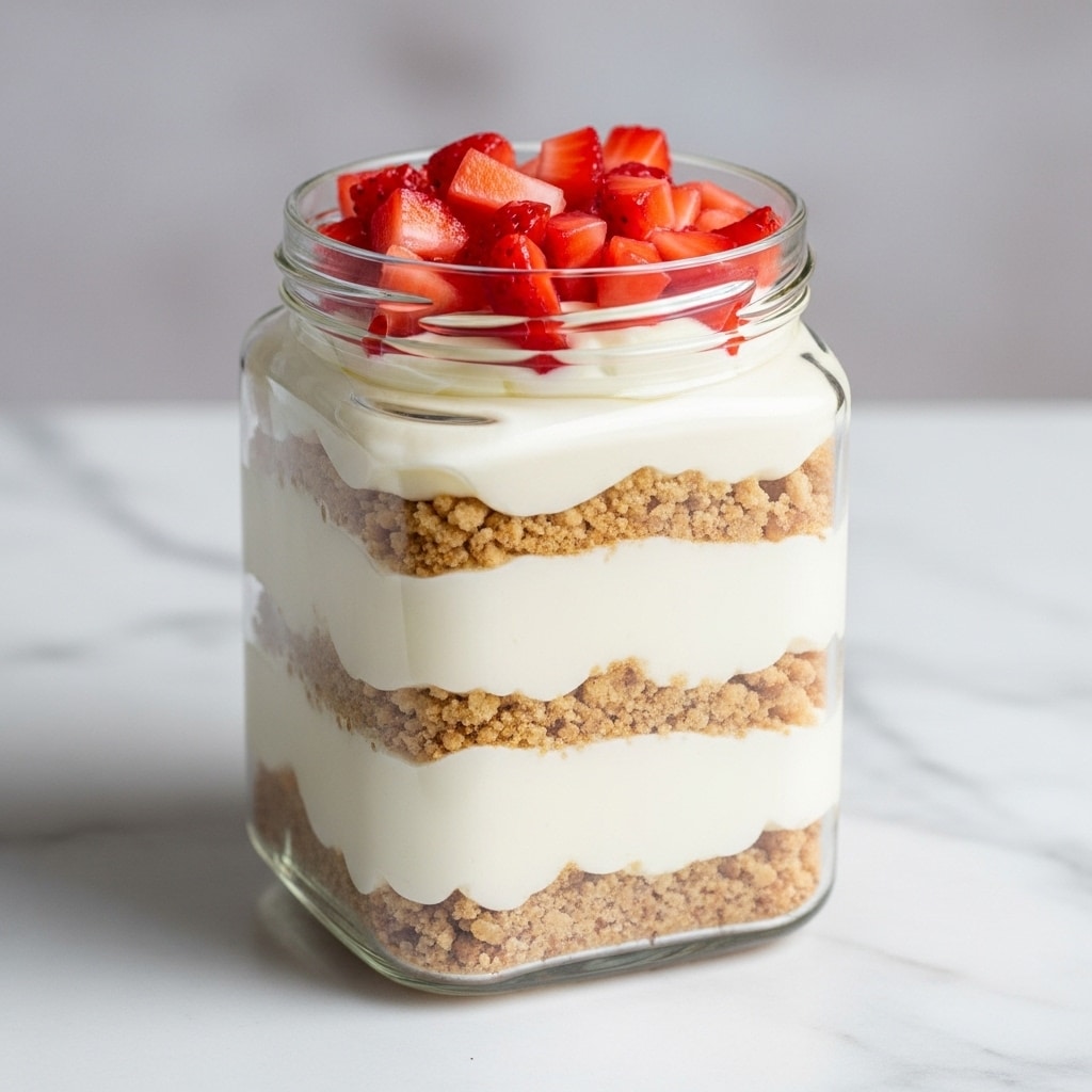 High Protein Cheesecake Jars Recipe