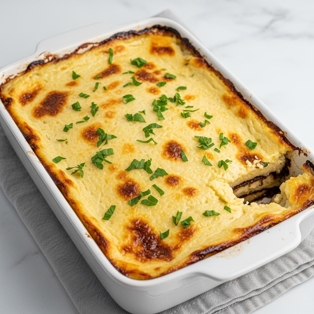 Creamy Spinach & Mushroom Lasagna with Butternut Squash Sheets Recipe