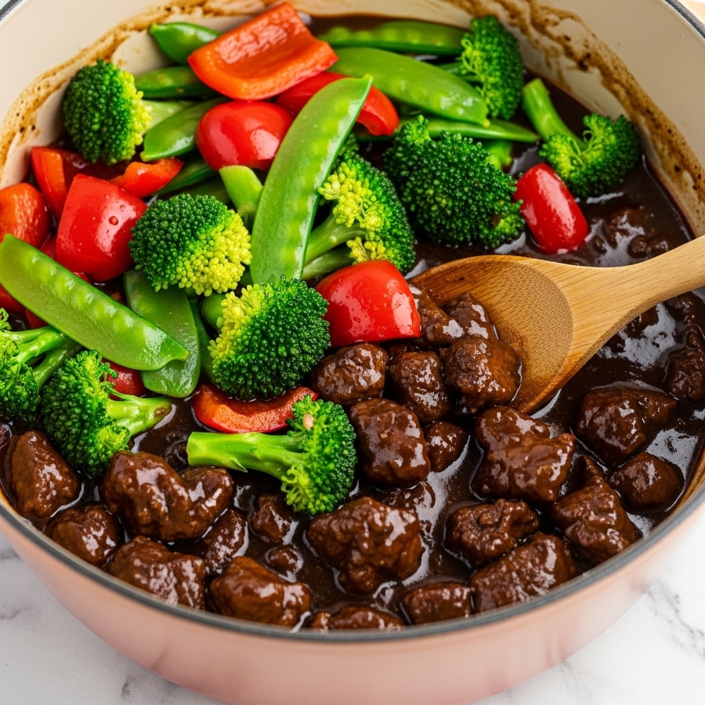 Beef and Mixed Vegetable Stir Fry Recipe