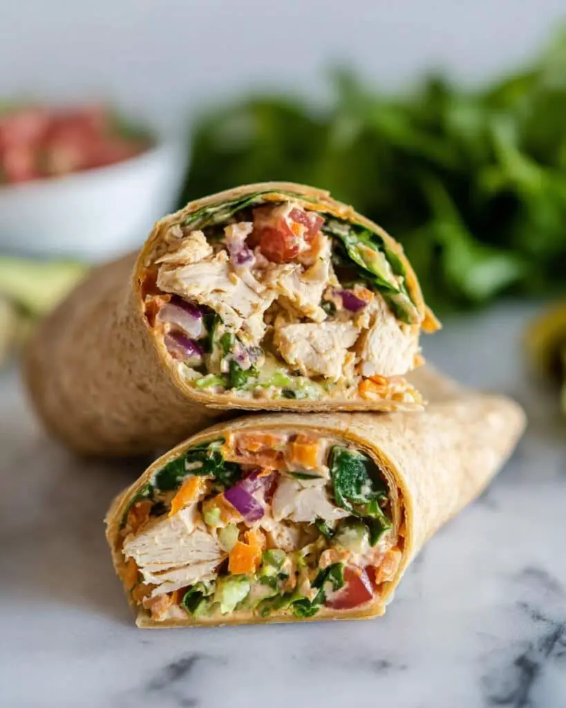 BBQ Grilled Chicken Wrap Recipe