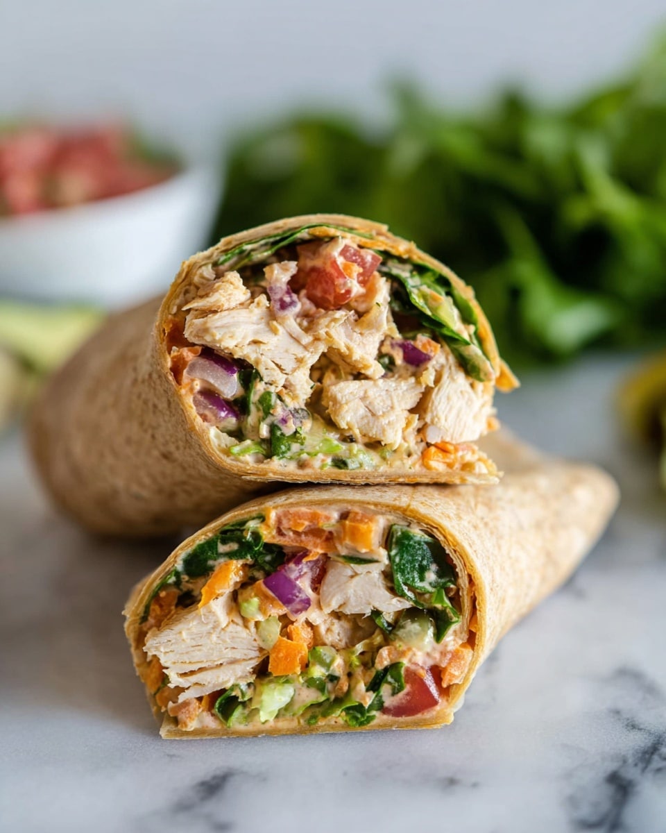 BBQ Grilled Chicken Wrap Recipe
